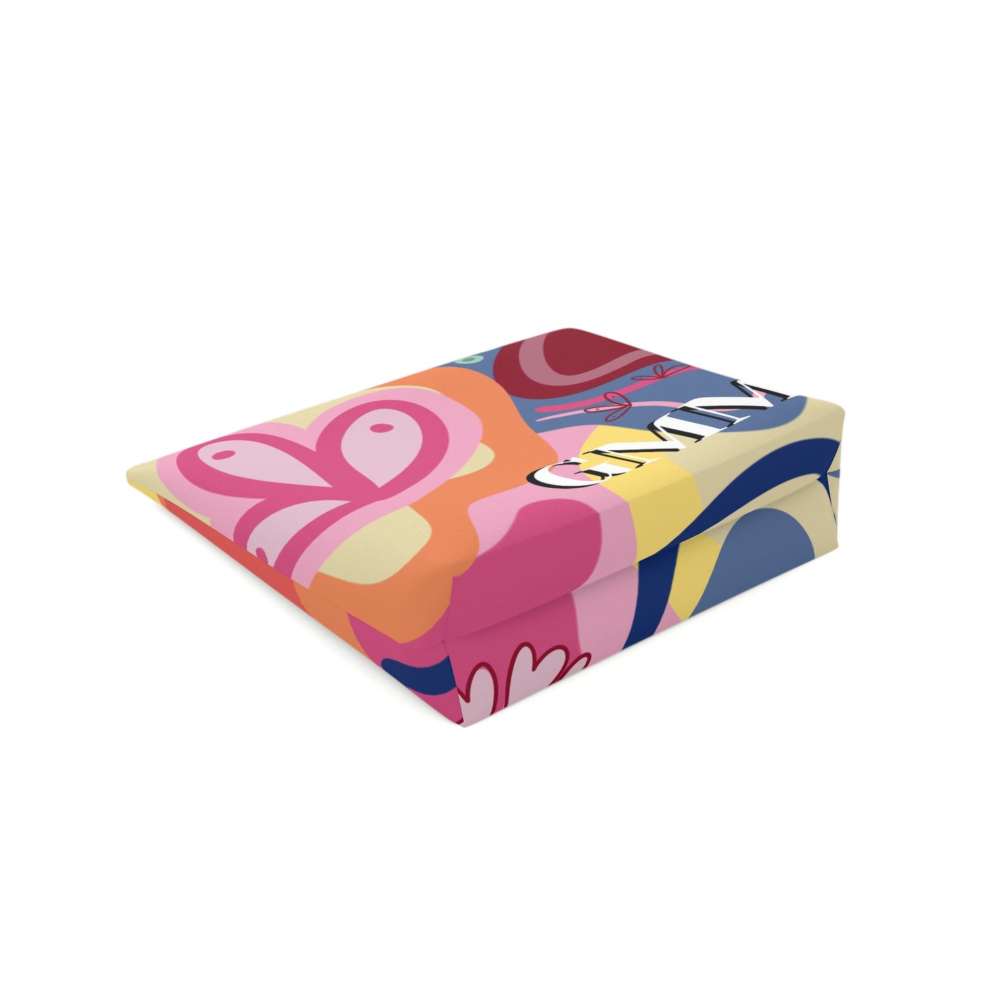 Orange Cosmetic Bag