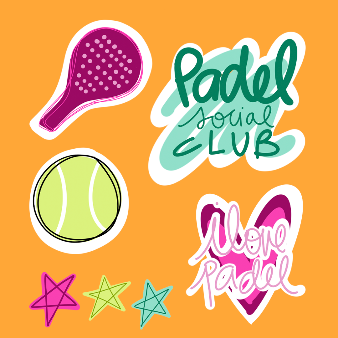 Padel Stickers
