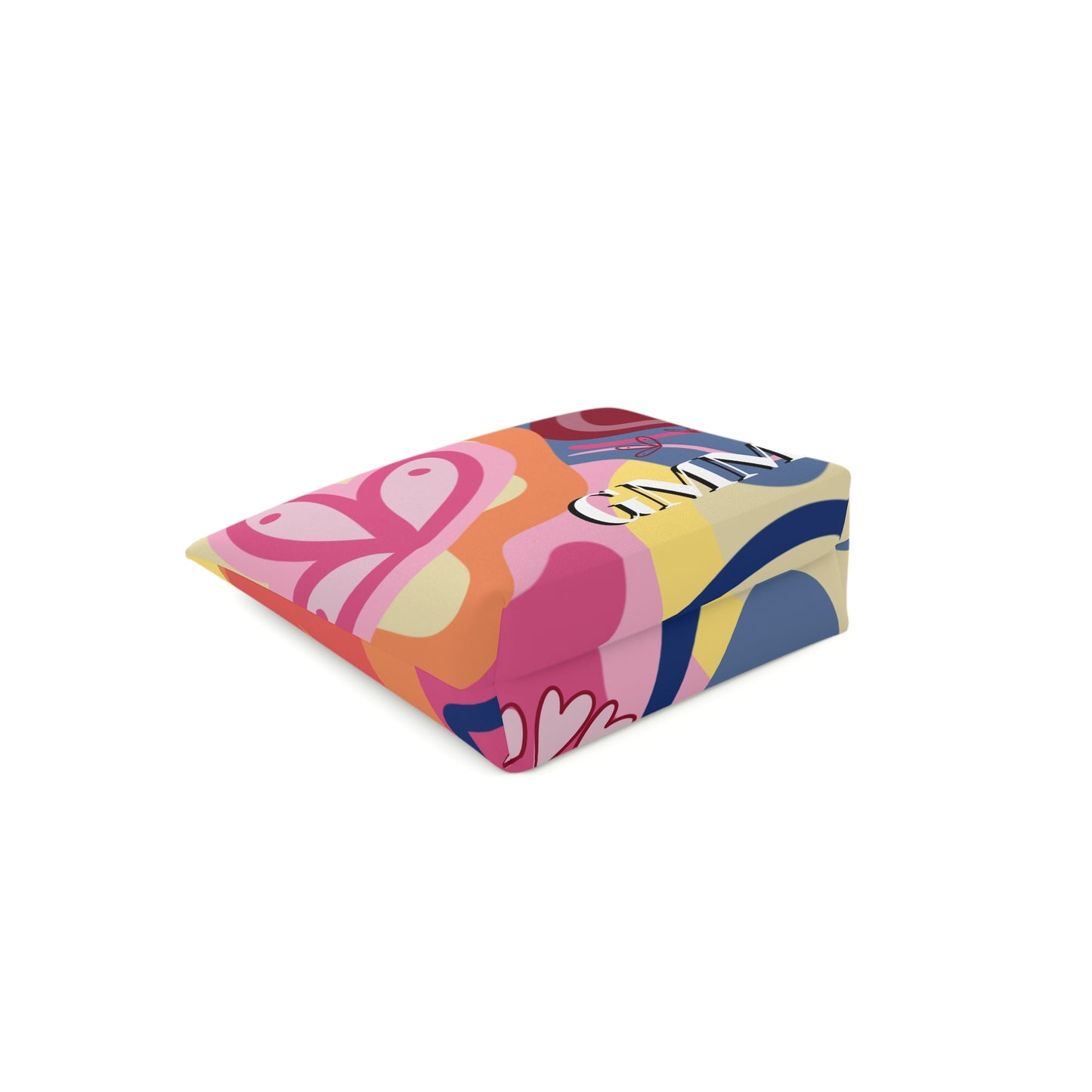 Orange Cosmetic Bag
