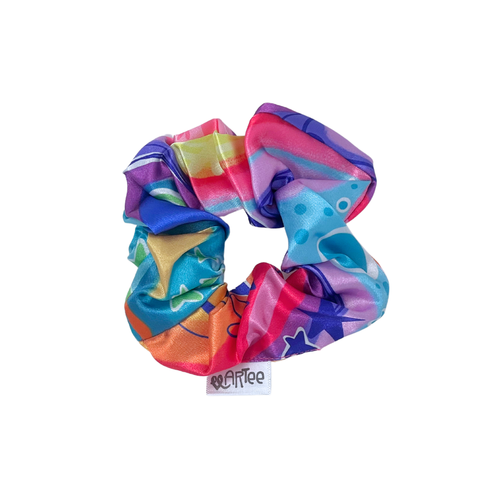 Colorful scrunchie