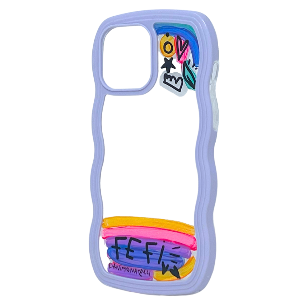 Custom Wavy Case - Light Purple
