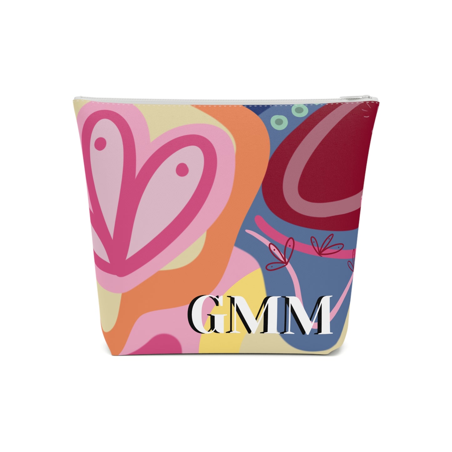 Orange Cosmetic Bag
