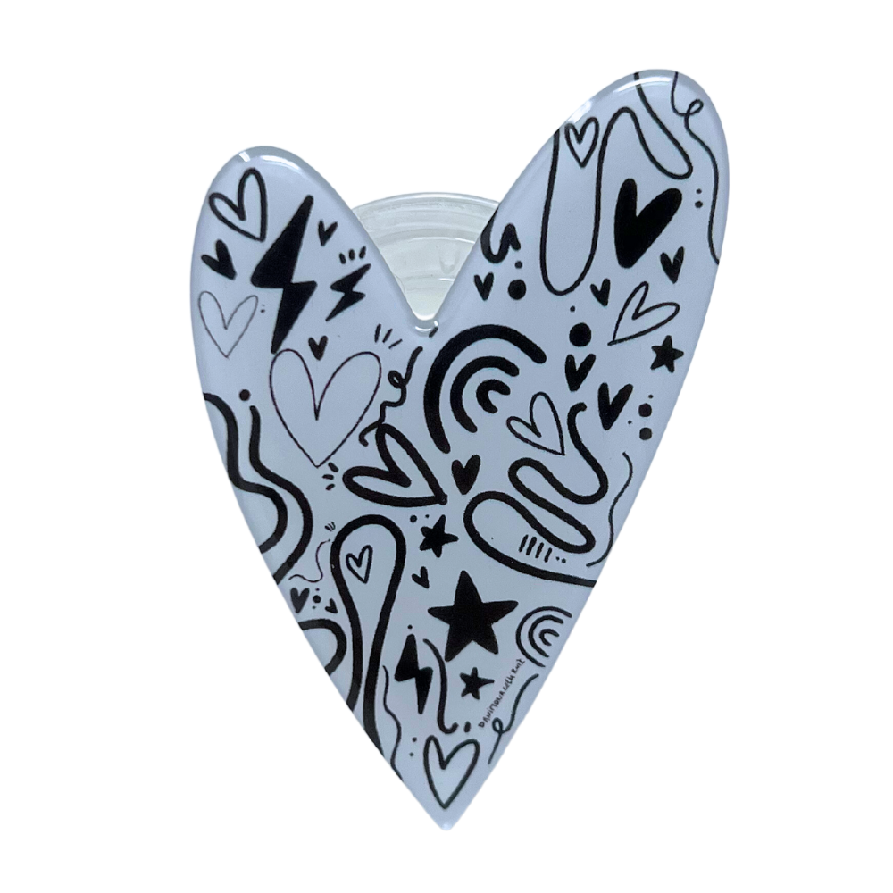 Pop Socket - Black and White