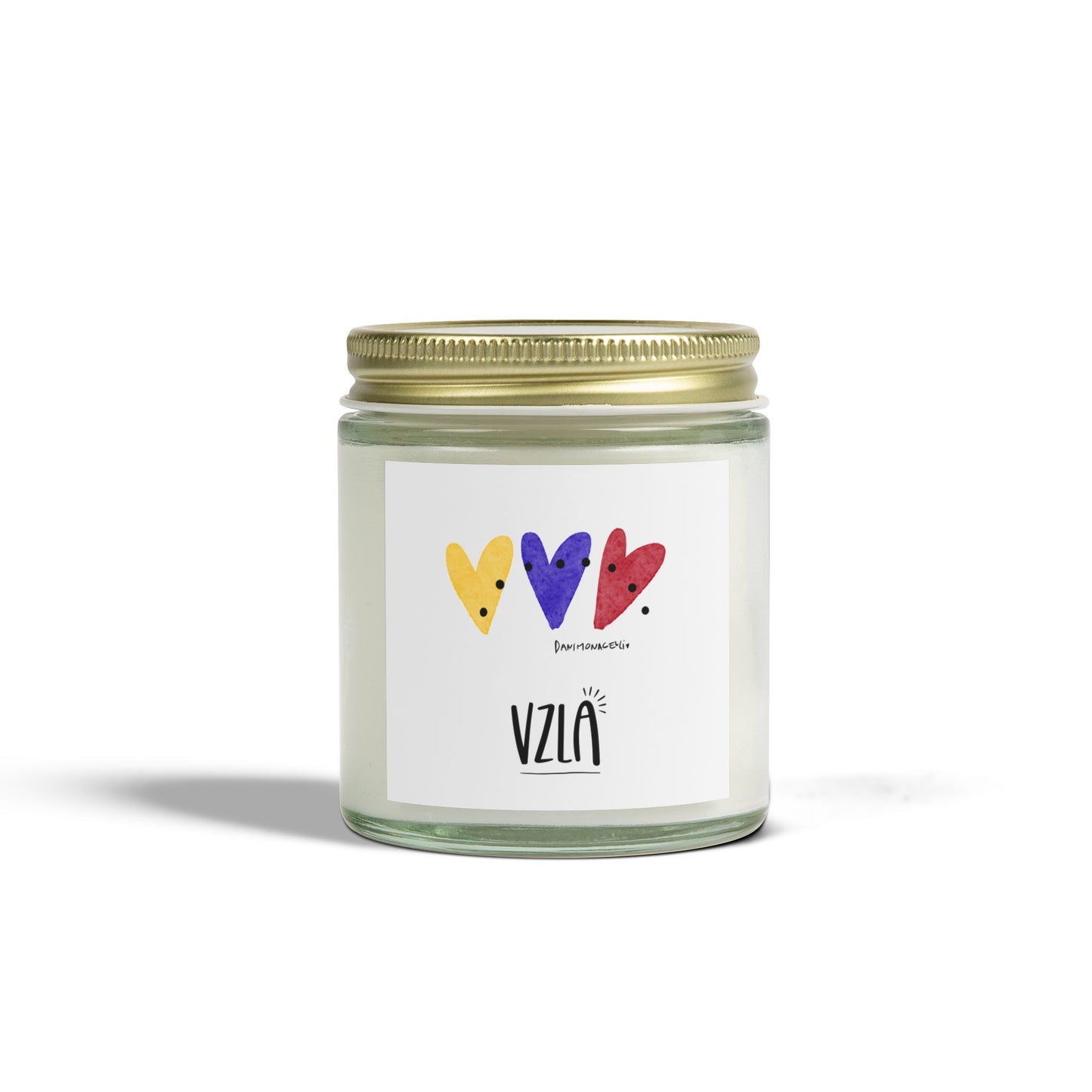 Scented Coconut Apricot Candles (4oz, 9oz)