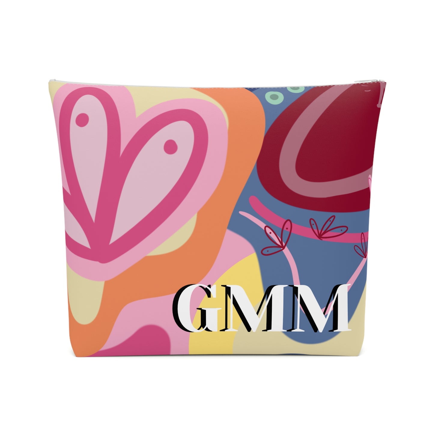 Orange Cosmetic Bag