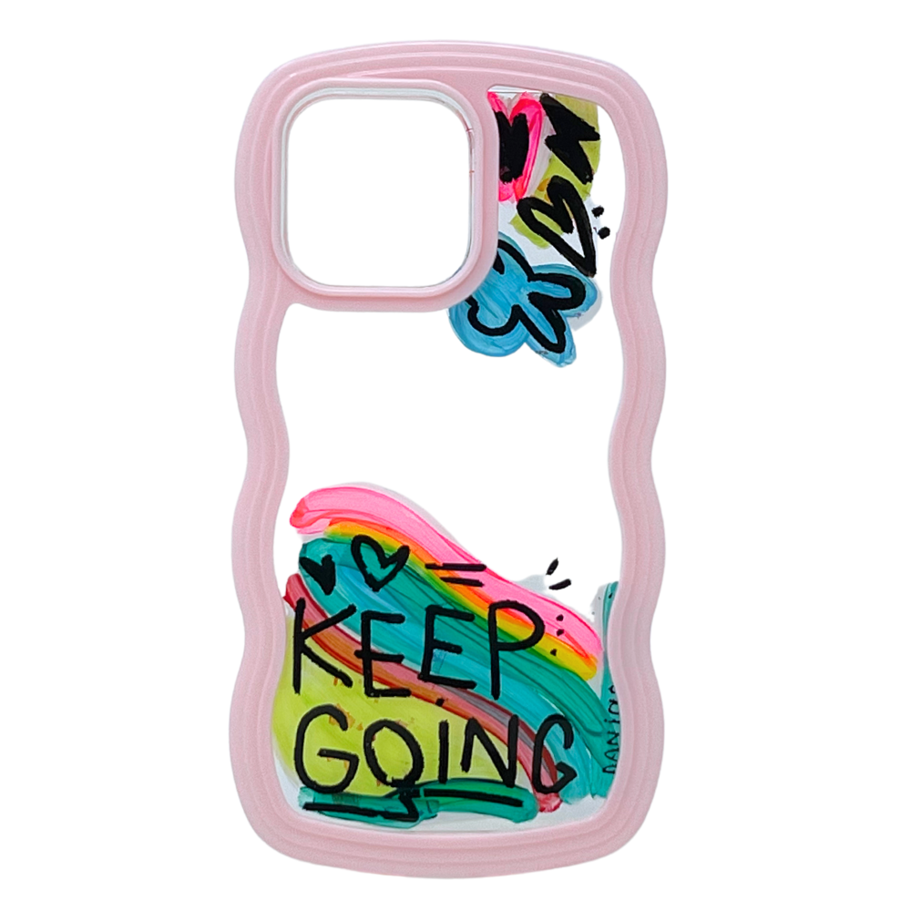 Custom Wavy Case - Pink
