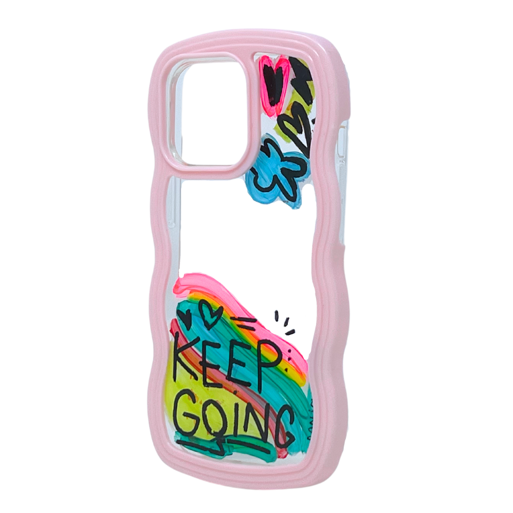 Custom Wavy Case - Pink