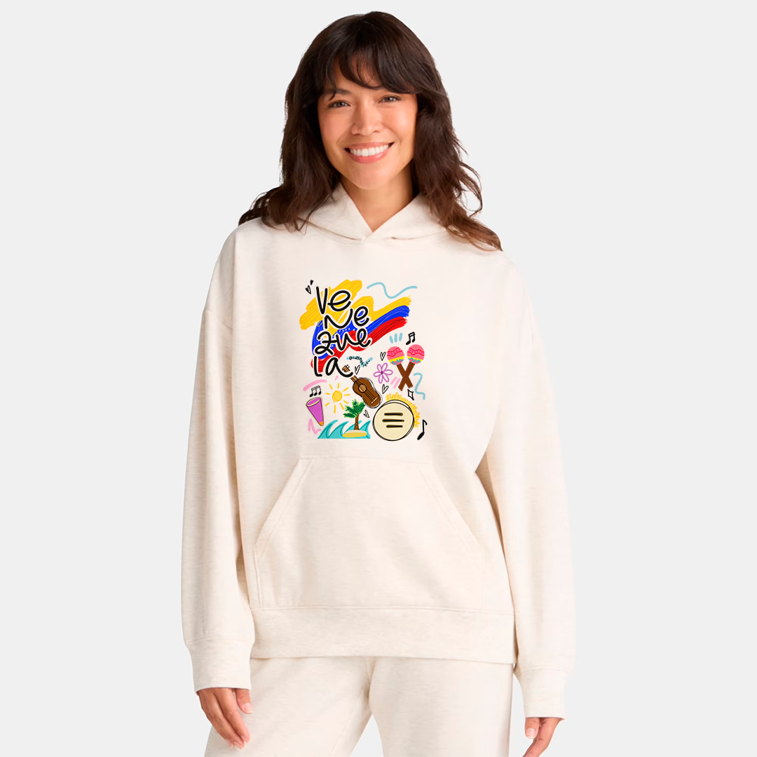 Women Hoodie Venezuela - Nude