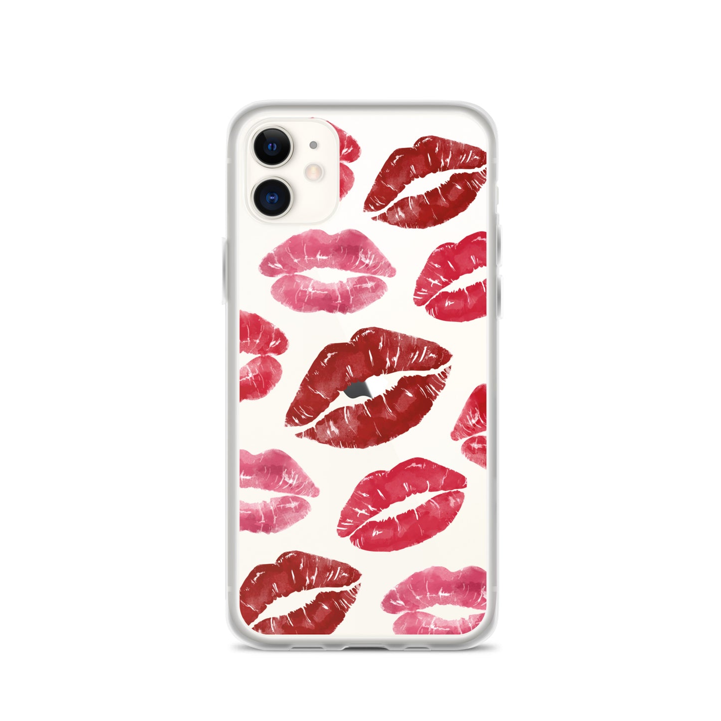 Kisses Clear iPhone Case