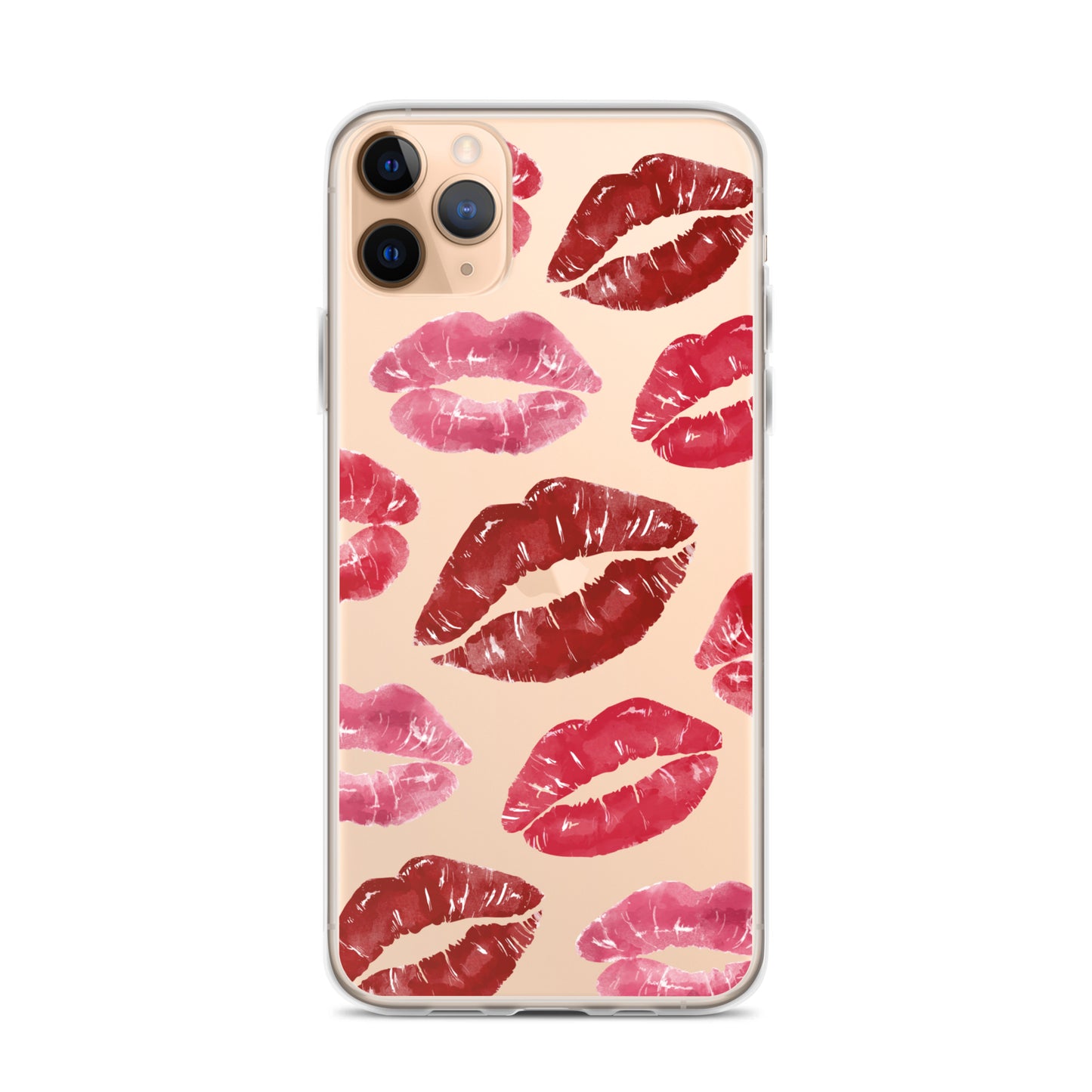 Kisses Clear iPhone Case