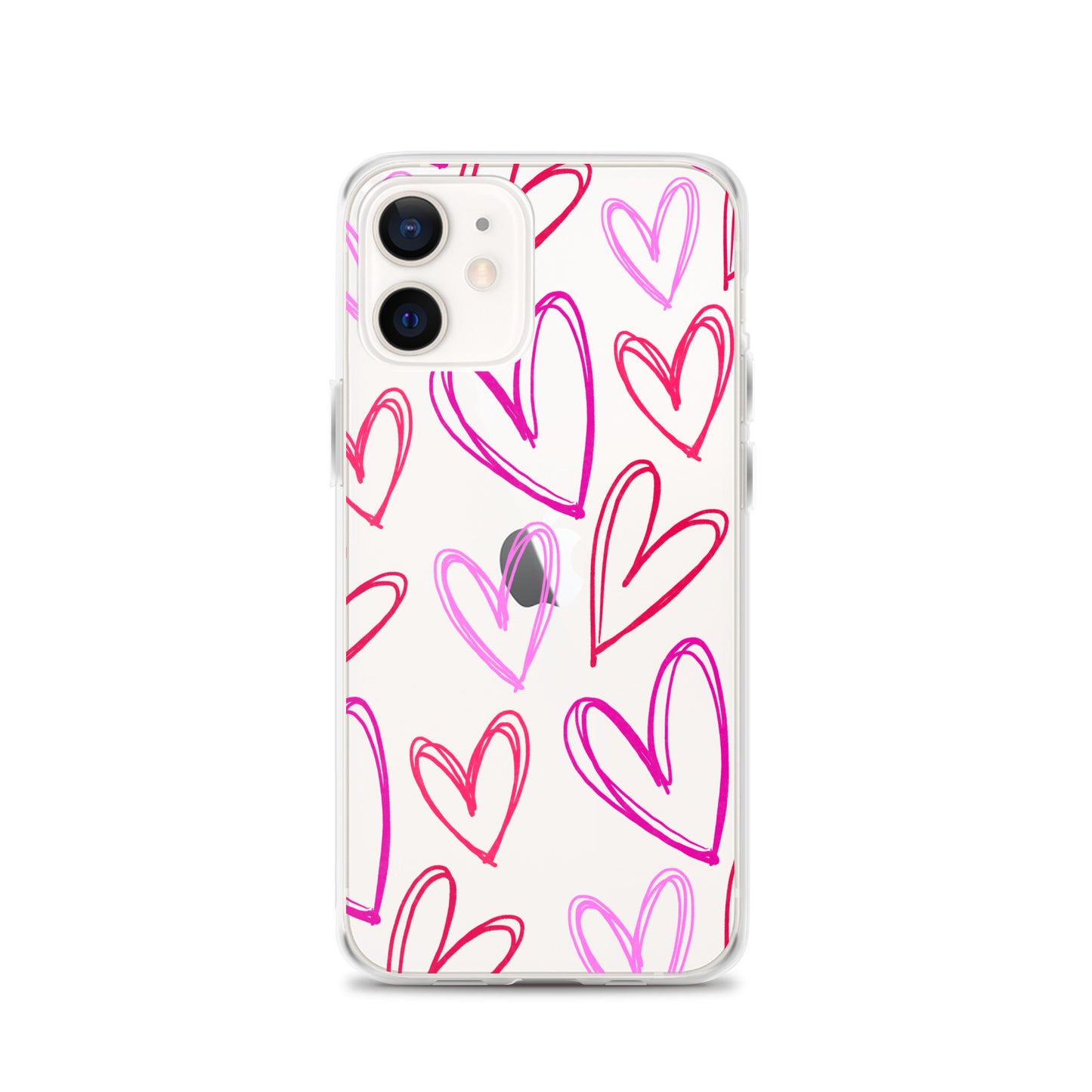 Heartbeats Clear iPhone Case