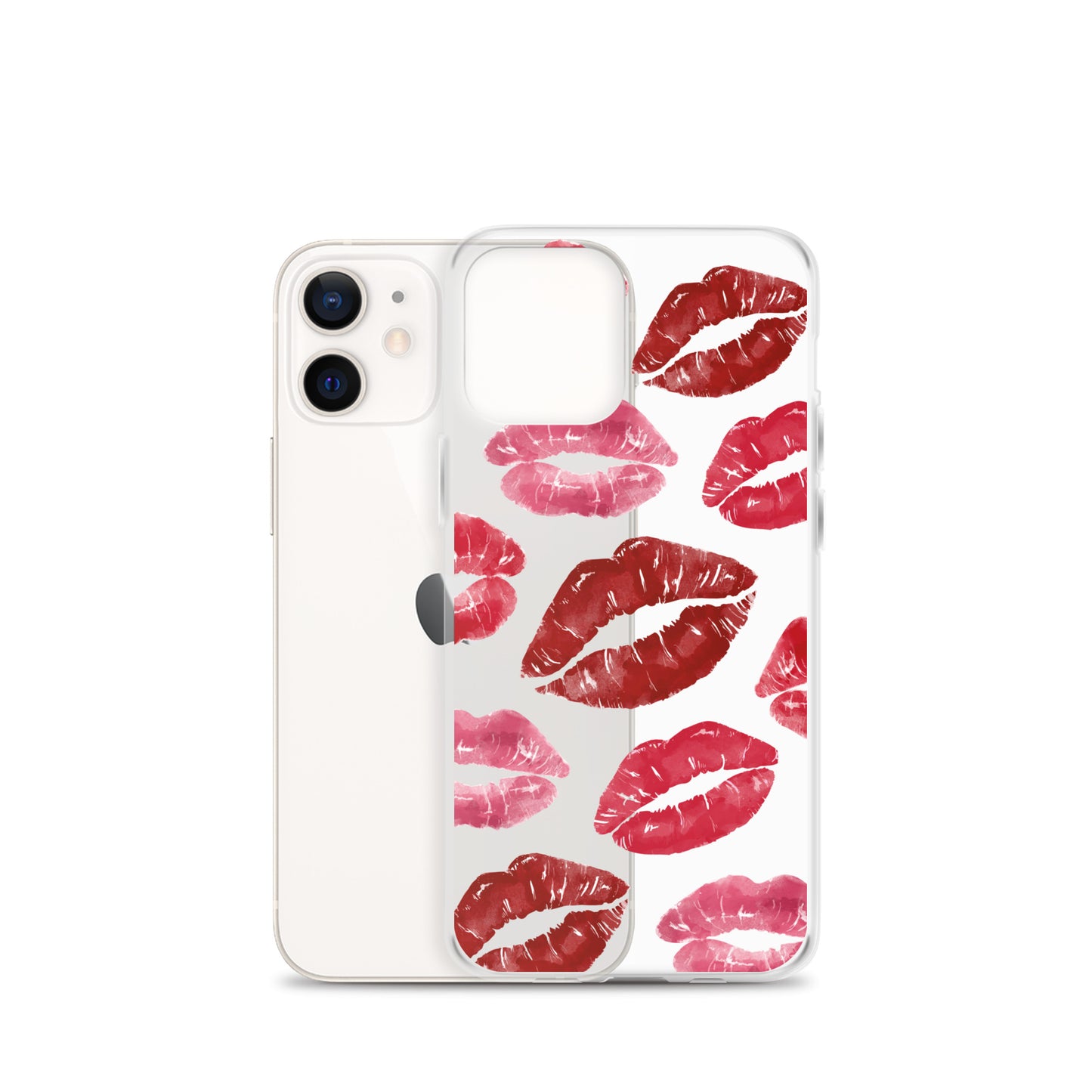 Kisses Clear iPhone Case