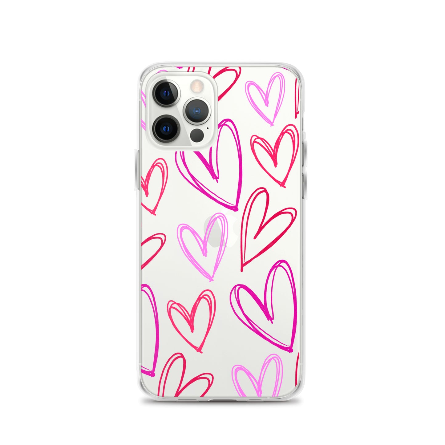 Heartbeats Clear iPhone Case