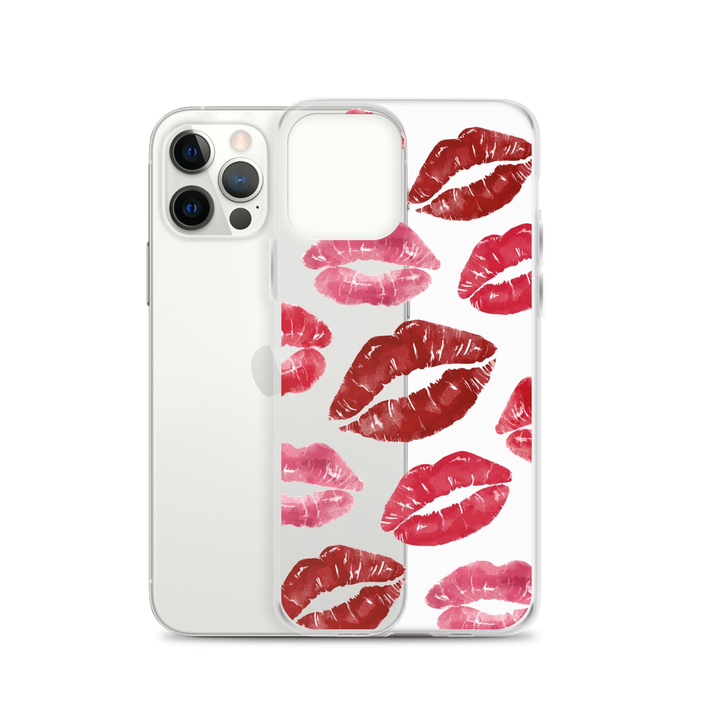 Kisses Clear iPhone Case