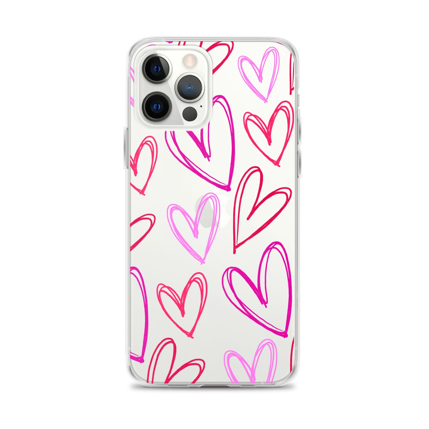 Heartbeats Clear iPhone Case