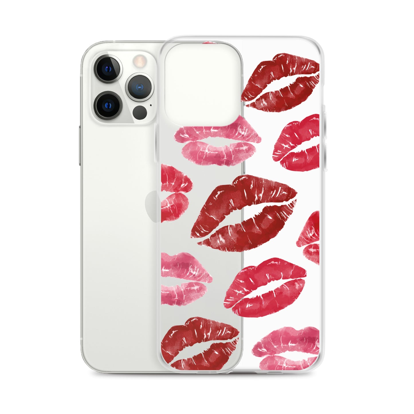 Kisses Clear iPhone Case