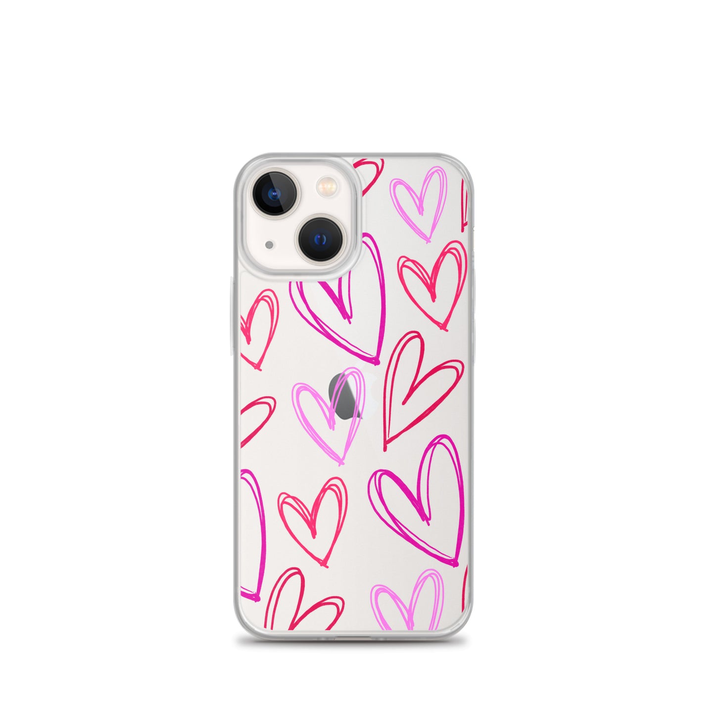 Heartbeats Clear iPhone Case