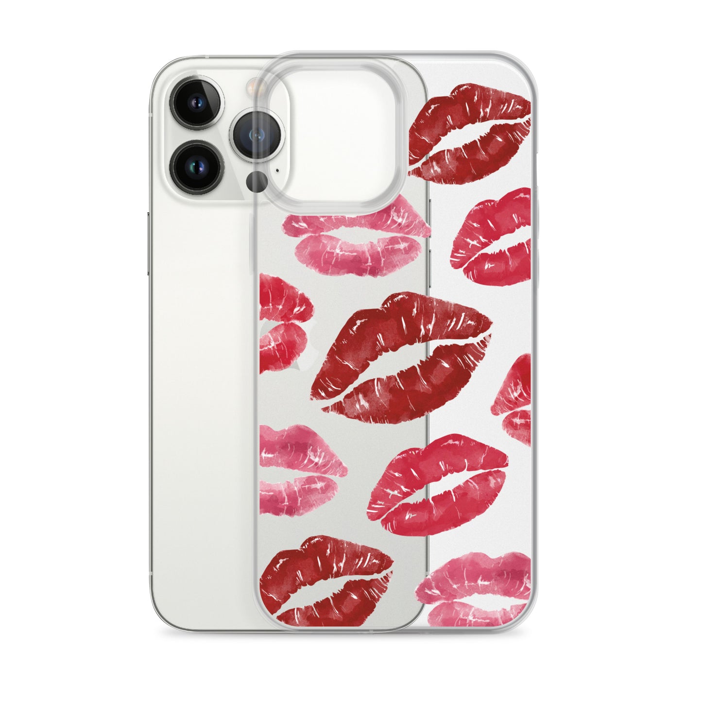 Kisses Clear iPhone Case