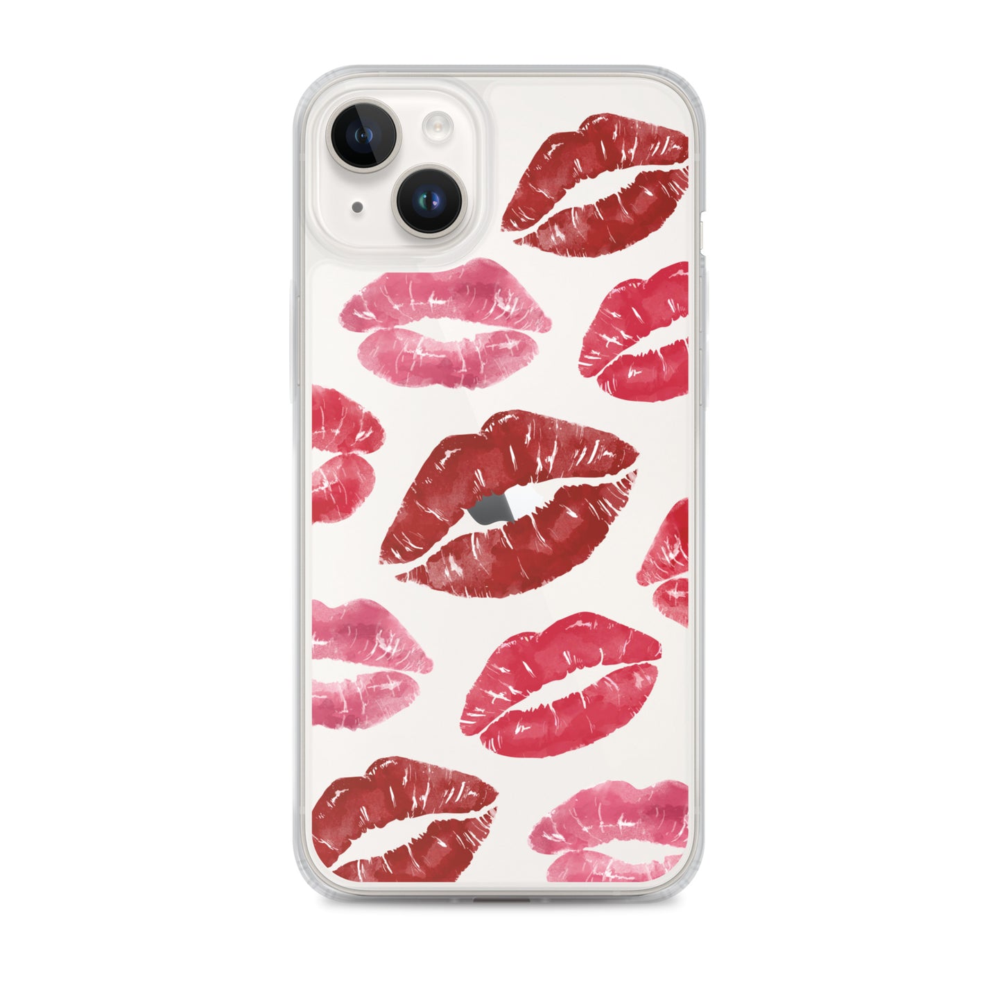 Kisses Clear iPhone Case