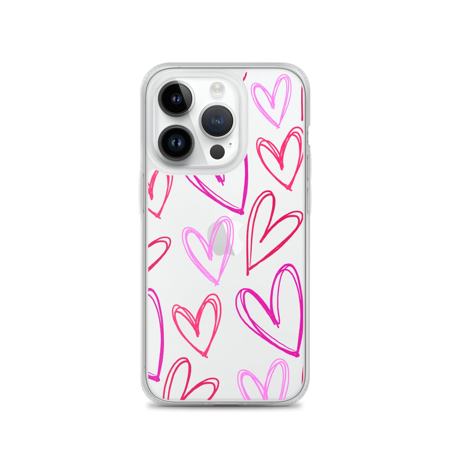Heartbeats Clear iPhone Case