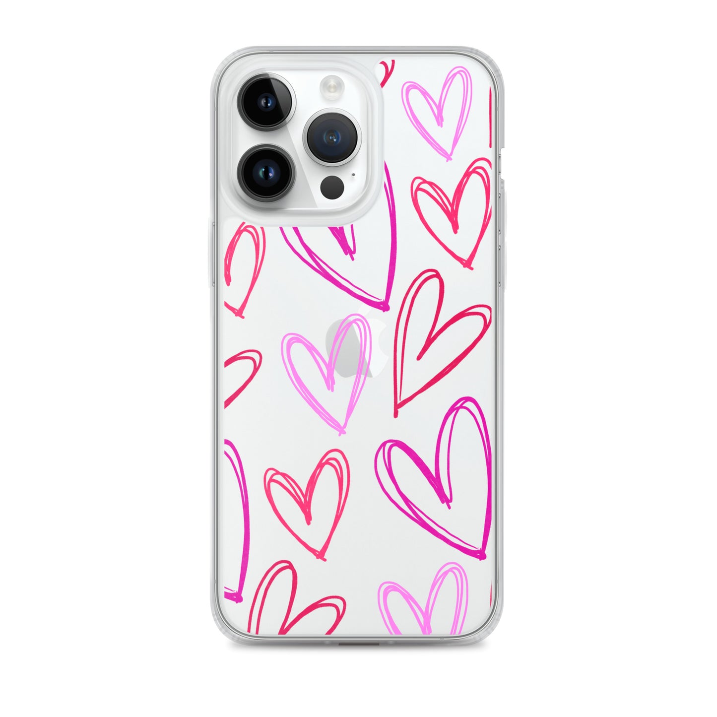Heartbeats Clear iPhone Case
