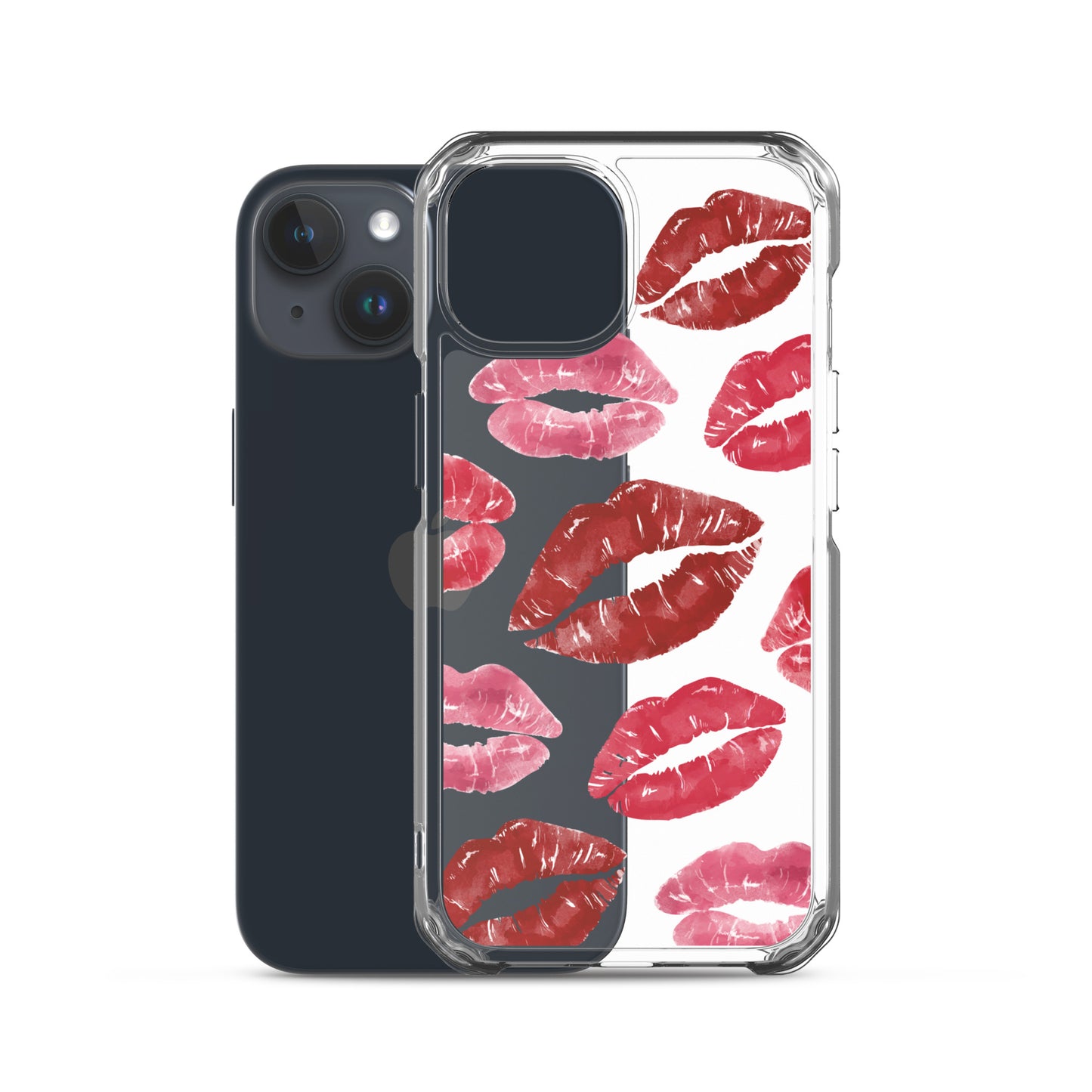 Kisses Clear iPhone Case