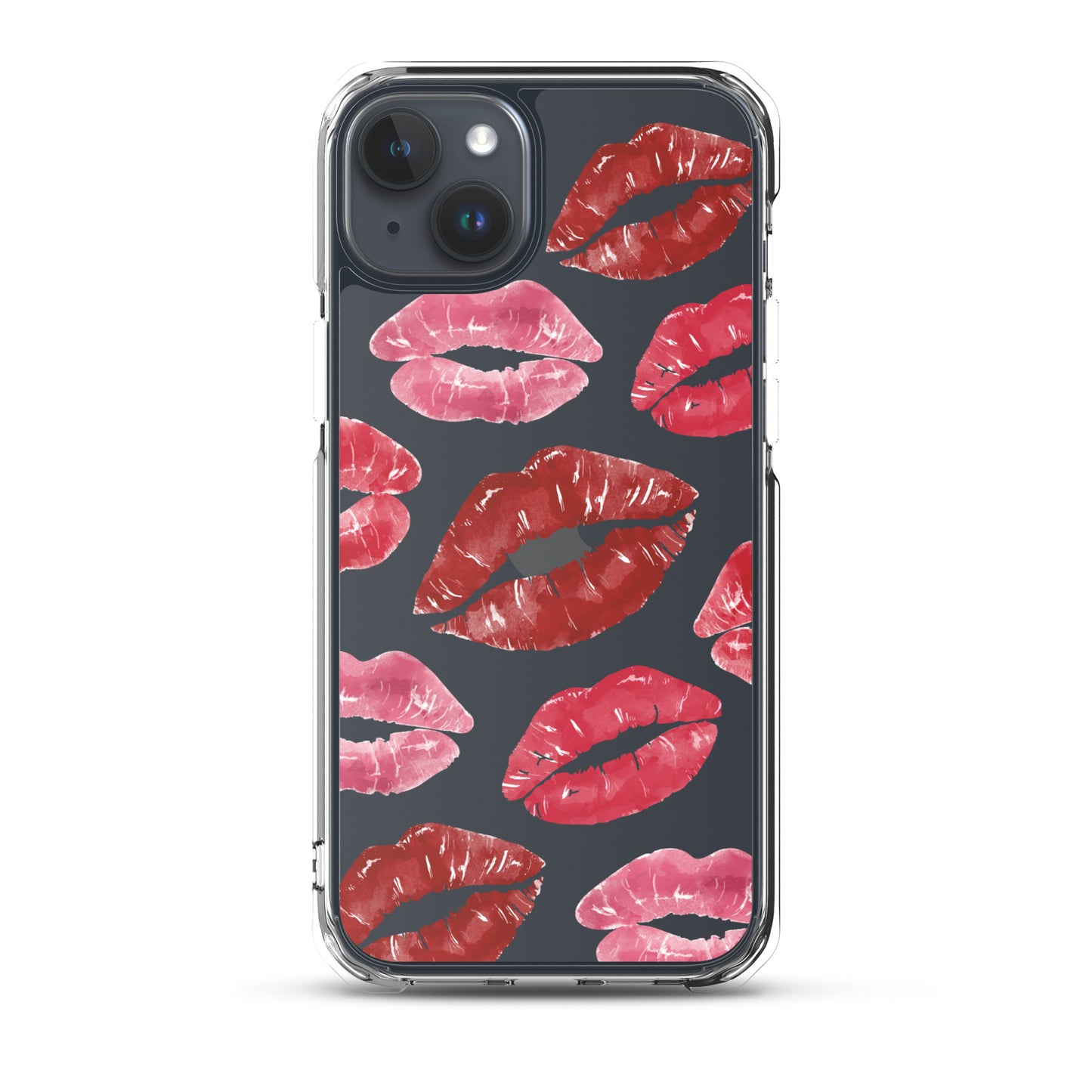 Kisses Clear iPhone Case