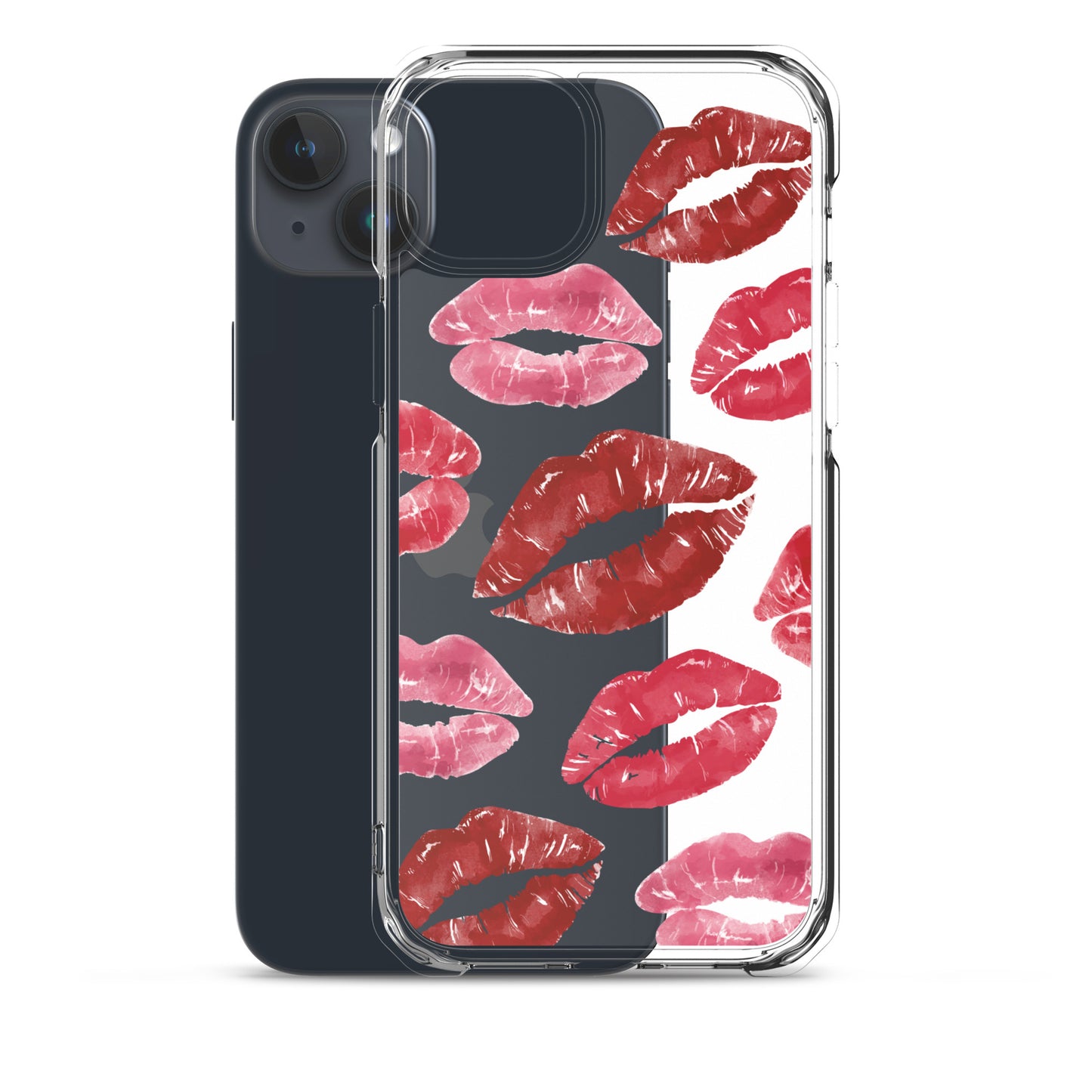Kisses Clear iPhone Case
