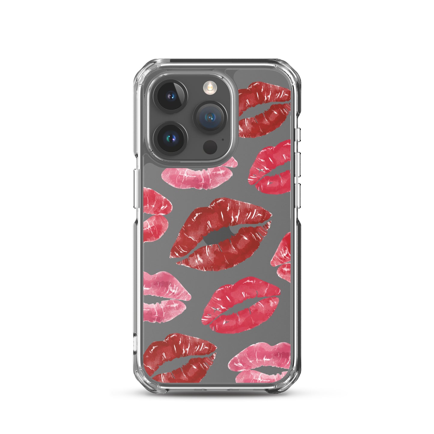 Kisses Clear iPhone Case