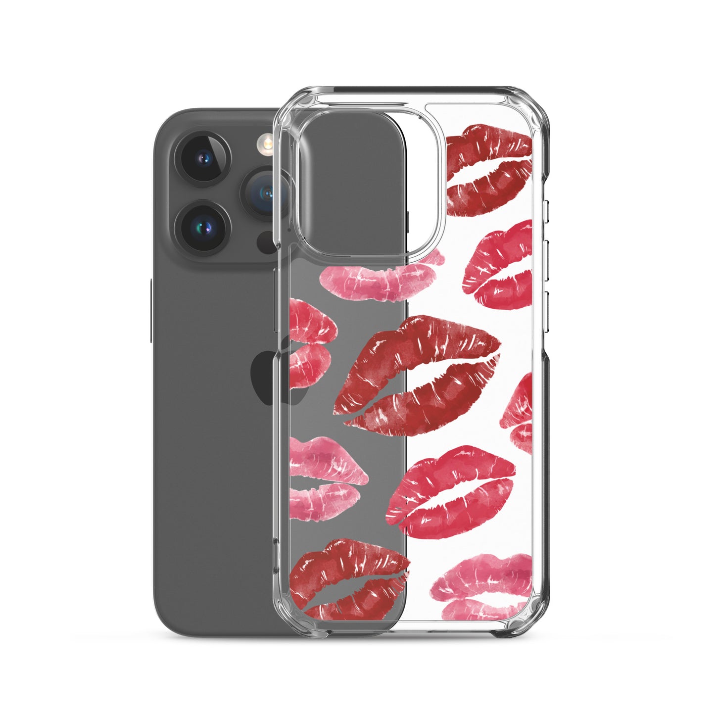 Kisses Clear iPhone Case