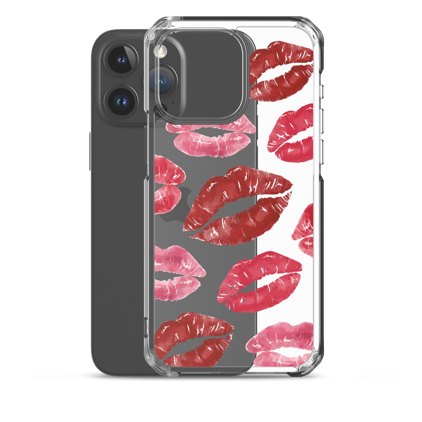 Kisses Clear iPhone Case