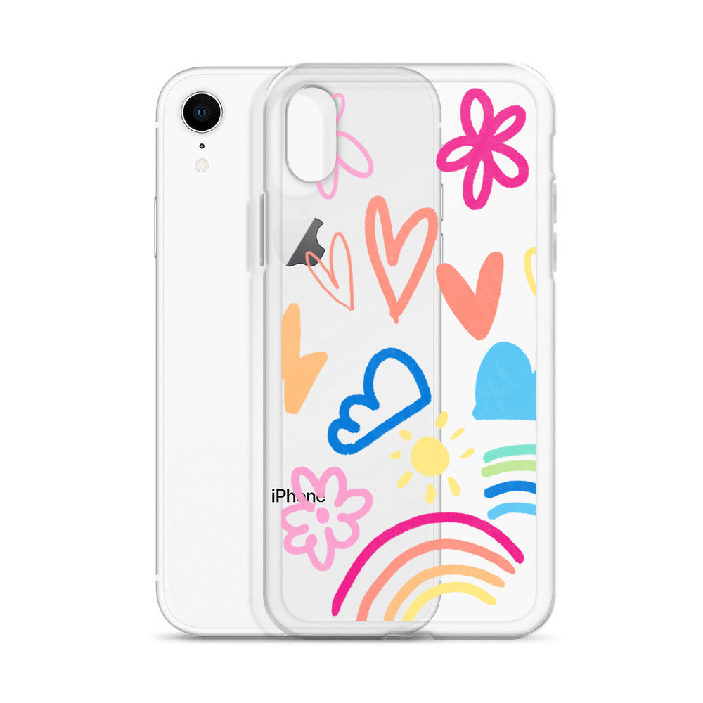 Sunset Clear iPhone Case