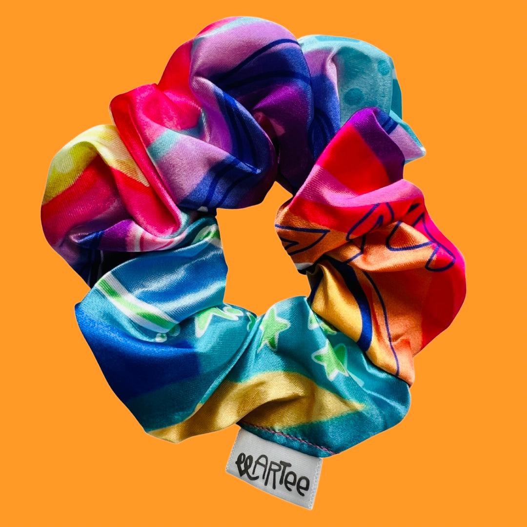 Funny Scrunchies (Bundle of 4)