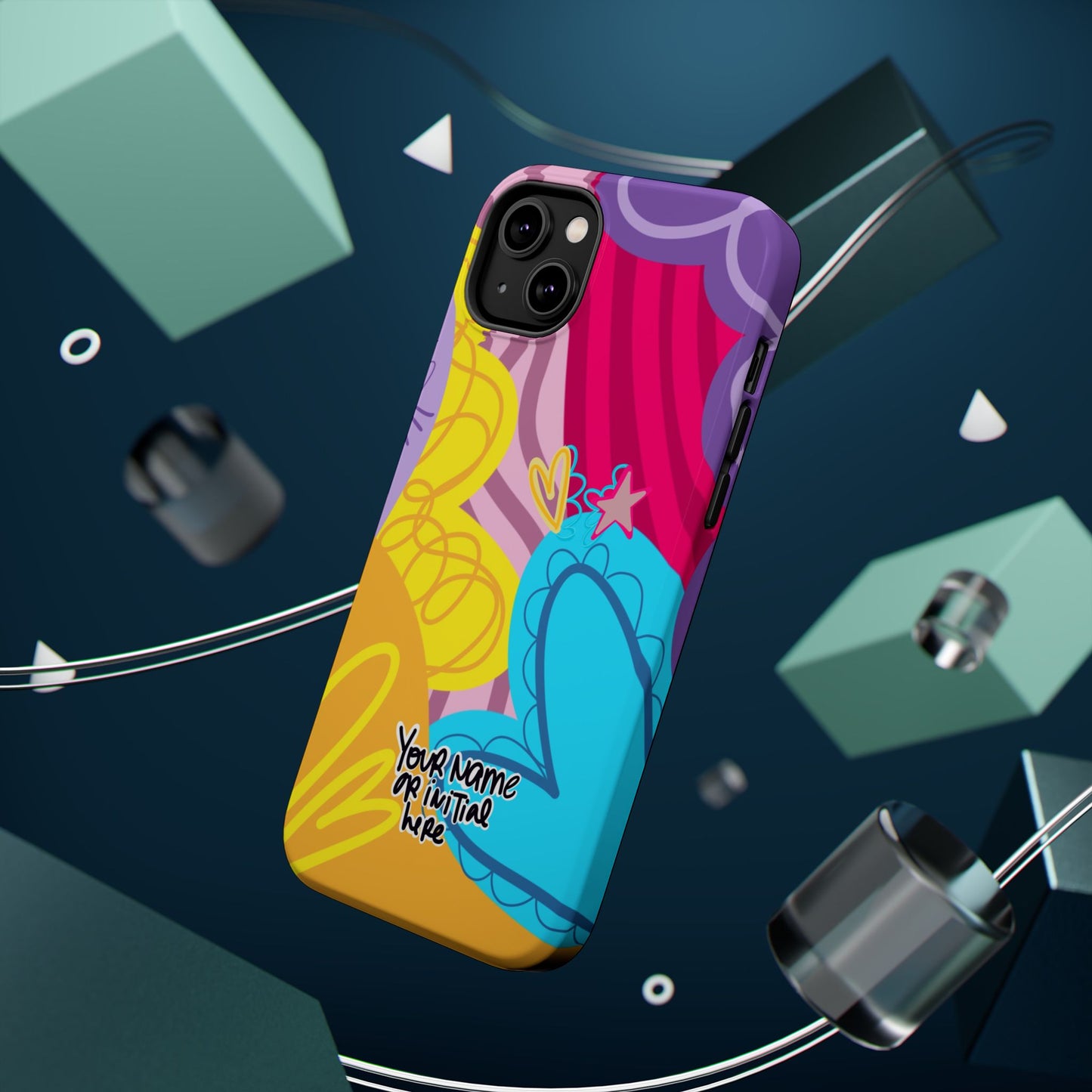 Floral Pop Magnetic Impact-Resistant Phone Case