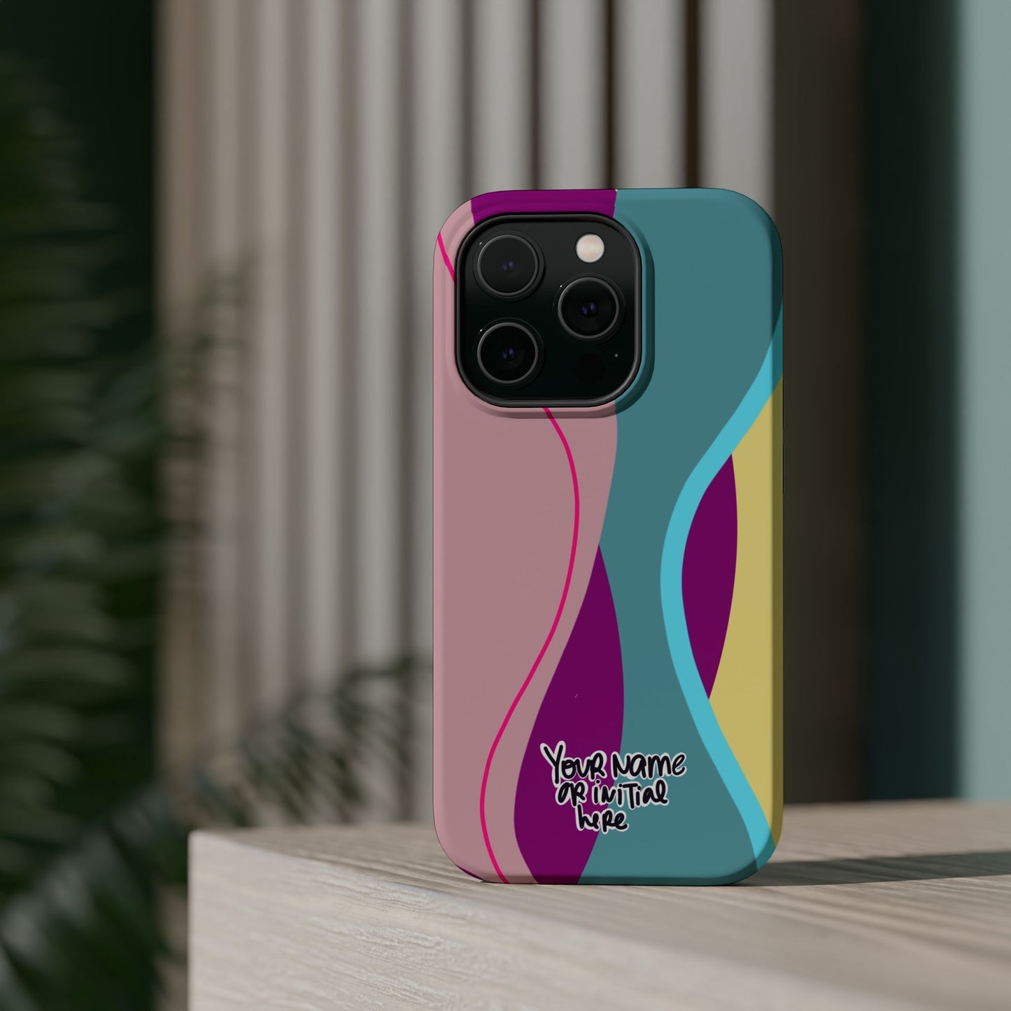 Abstract Colorwave Magnetic Impact Phone Case