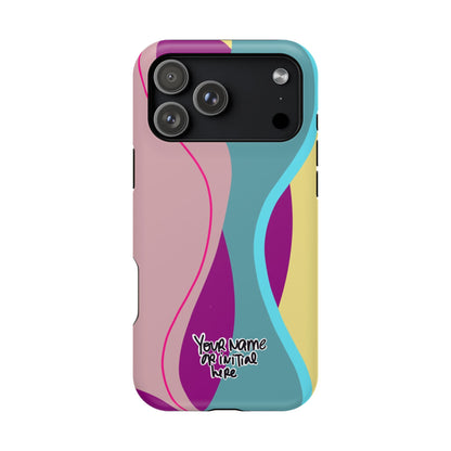 Abstract Colorwave Magnetic Impact Phone Case