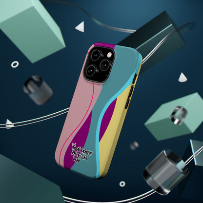 Abstract Colorwave Magnetic Impact Phone Case