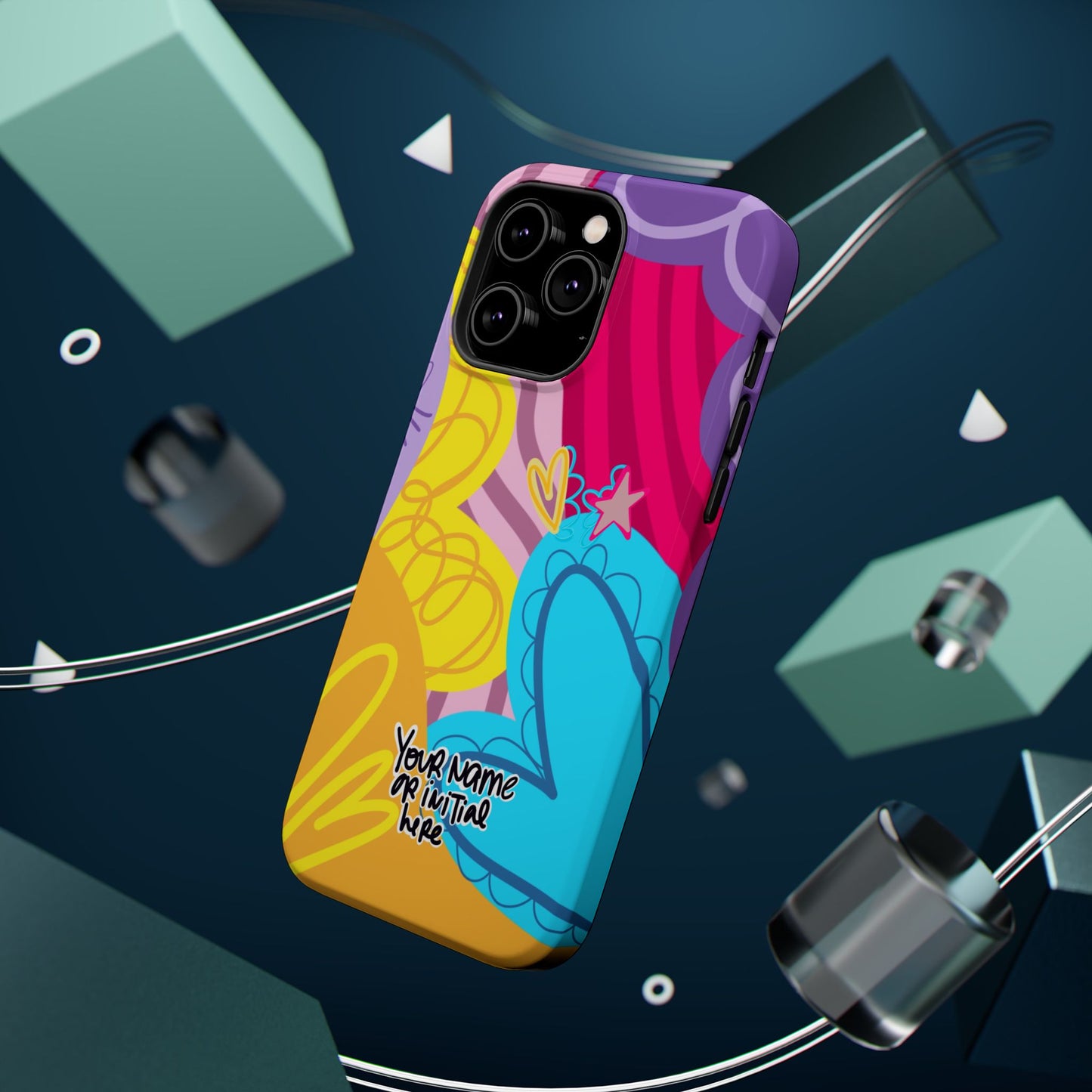 Floral Pop Magnetic Impact-Resistant Phone Case