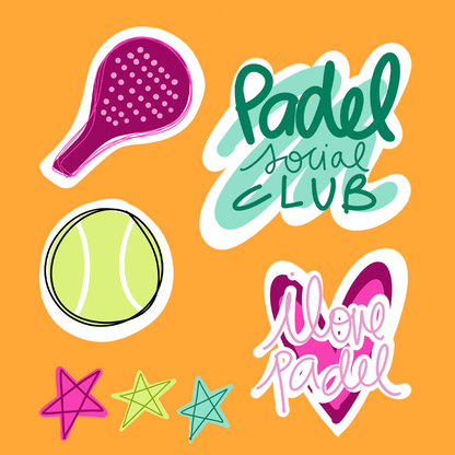 Padel Stickers