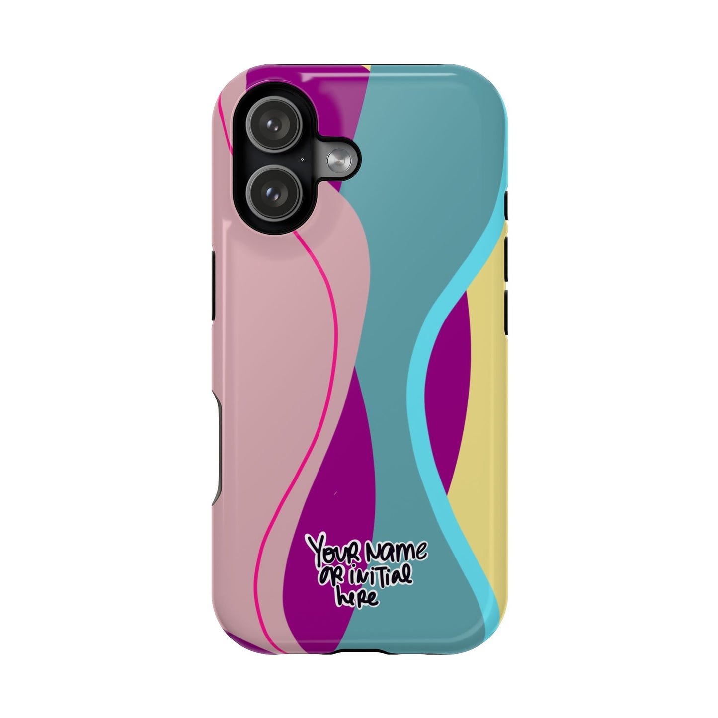 Abstract Colorwave Magnetic Impact Phone Case