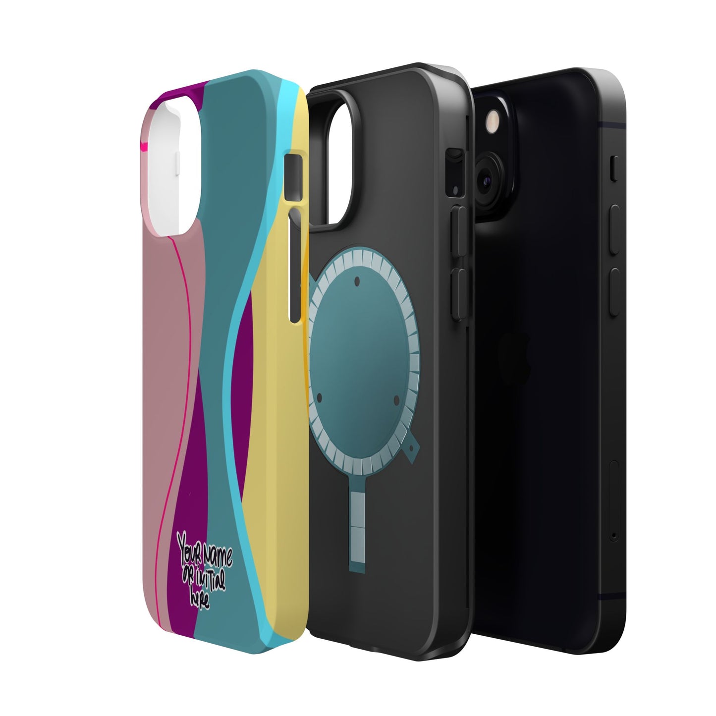 Abstract Colorwave Magnetic Impact Phone Case