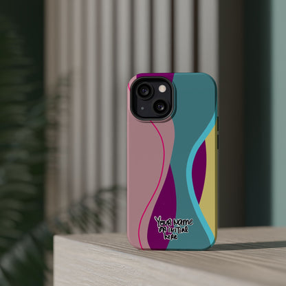 Abstract Colorwave Magnetic Impact Phone Case