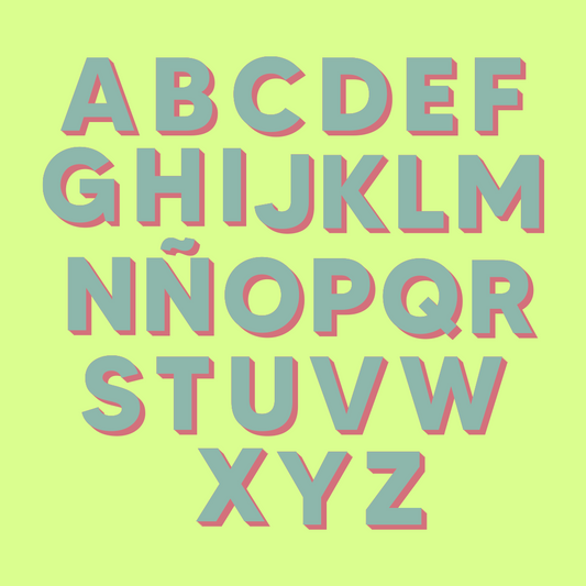 Abecedario Stickers