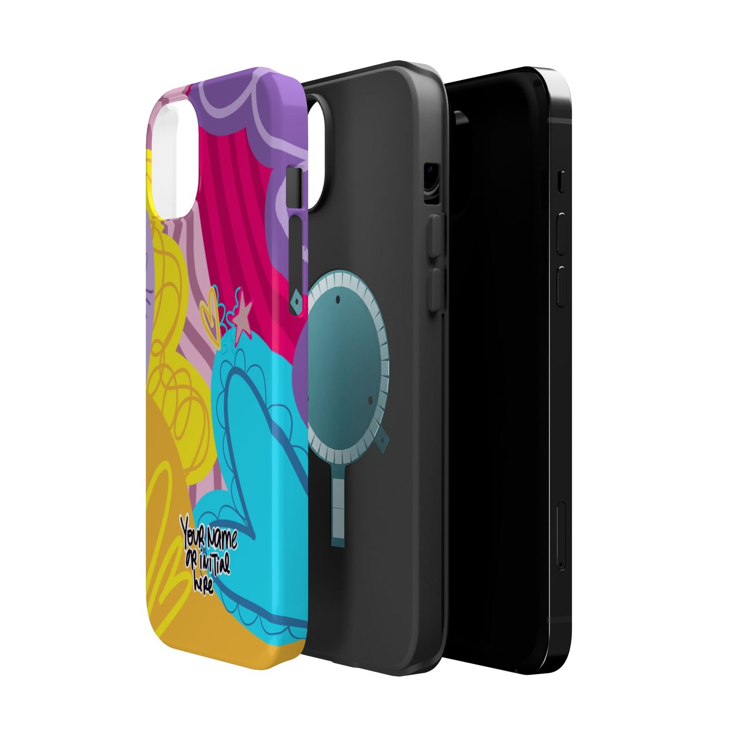 Floral Pop Magnetic Impact-Resistant Phone Case