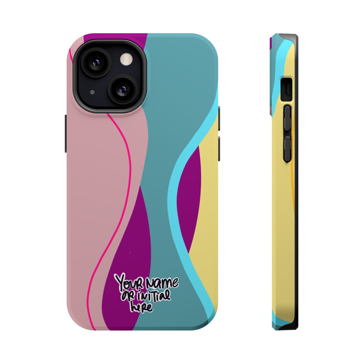 Abstract Colorwave Magnetic Impact Phone Case
