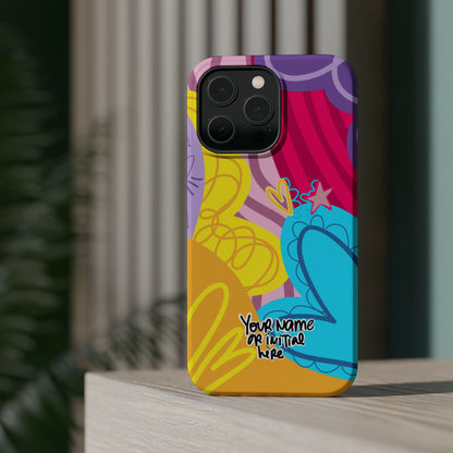 Floral Pop Magnetic Impact-Resistant Phone Case