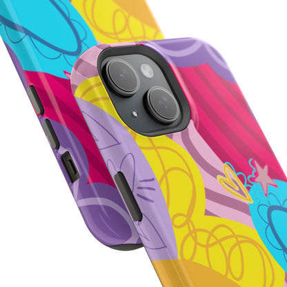 Floral Pop Magnetic Impact-Resistant Phone Case
