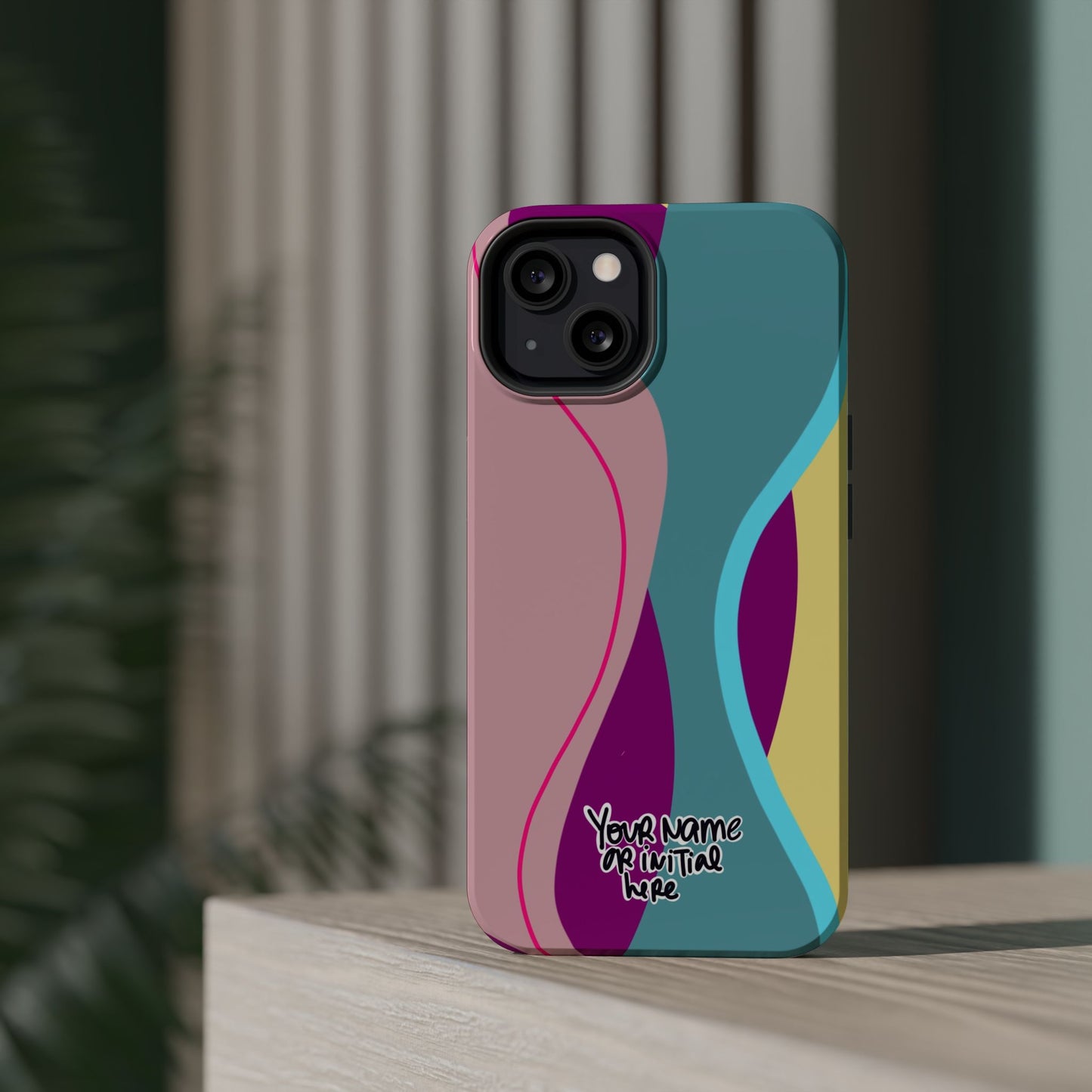 Abstract Colorwave Magnetic Impact Phone Case