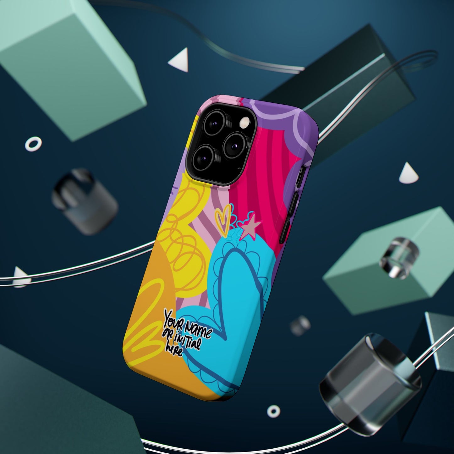 Floral Pop Magnetic Impact-Resistant Phone Case