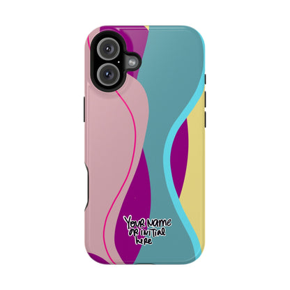 Abstract Colorwave Magnetic Impact Phone Case